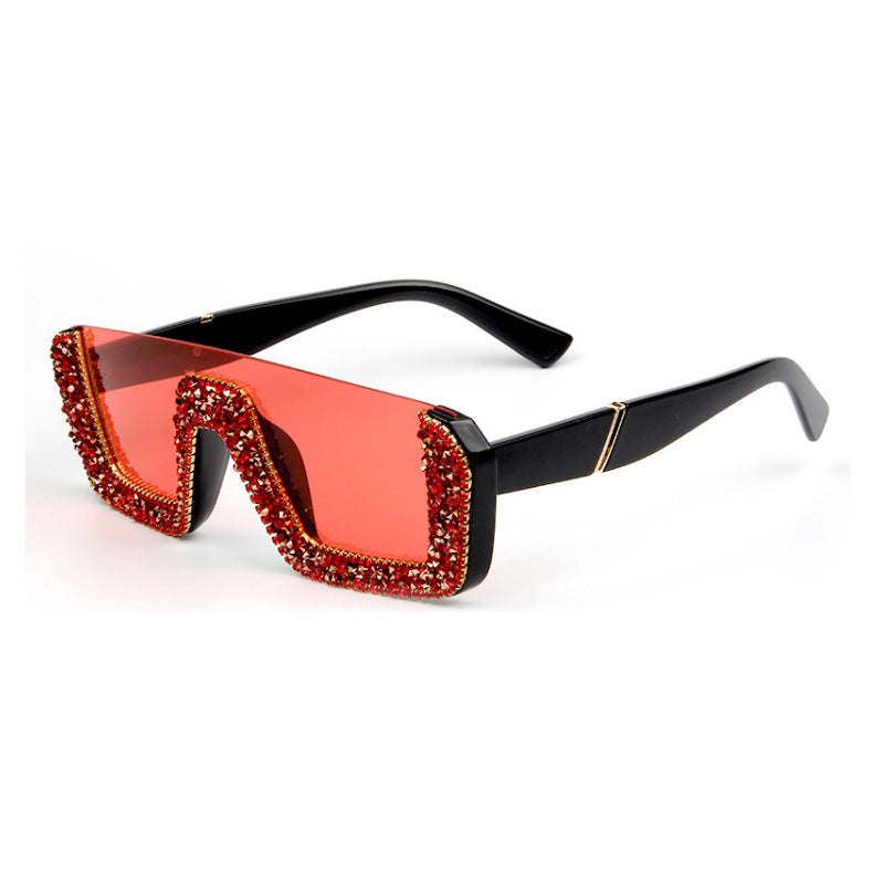 Ladies elegant glitter sunglasses with striking frame Stornfield
