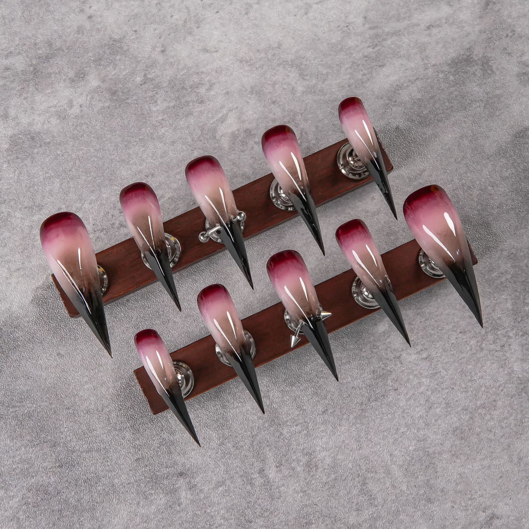 Stiletto Press-On Nail Art