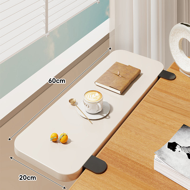 Clamp-On Window Sill Desk Extension Shelf