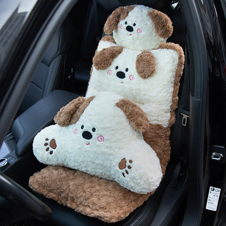 Plush car seat cover Stornfield