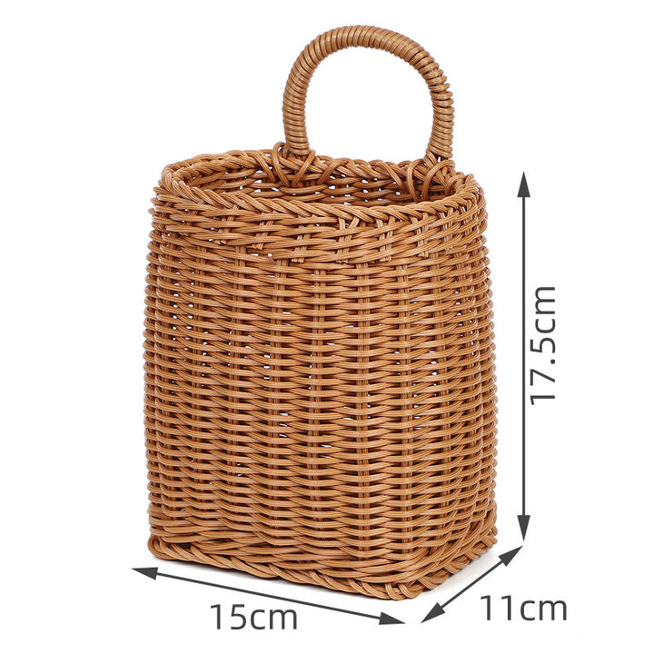 Handwoven Storage Basket with Sturdy Handle Stornfield