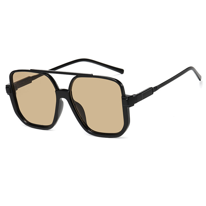 Women's trendy square sunglasses with transparent frame Stornfield
