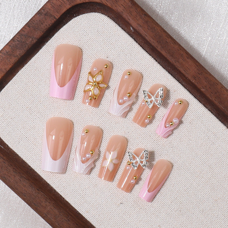 Luxury Decorative Press-On Nail Tips Stornfield