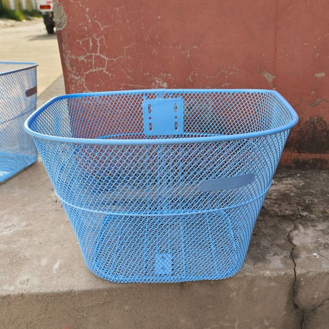 Durable Metal Bicycle Storage Basket Stornfield