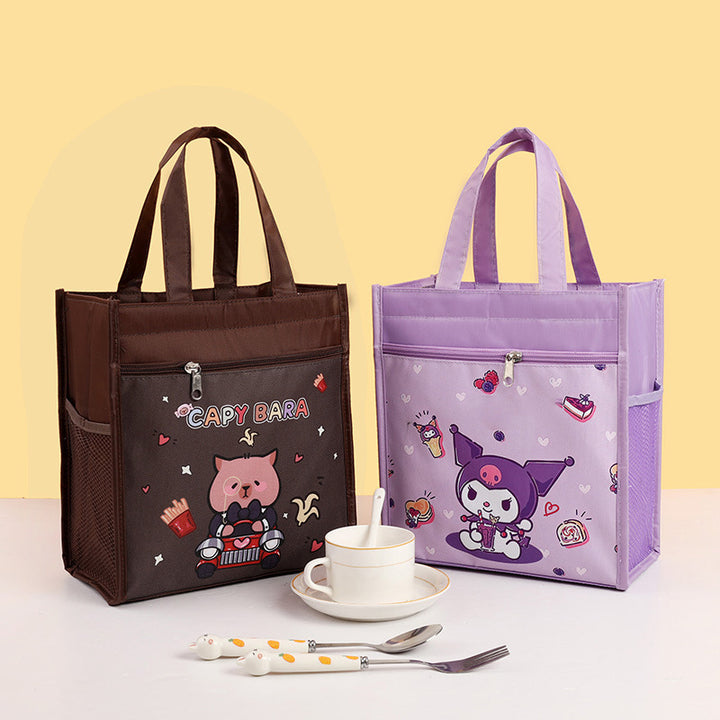 Insulated Bear-Themed Lunch Tote Stornfield