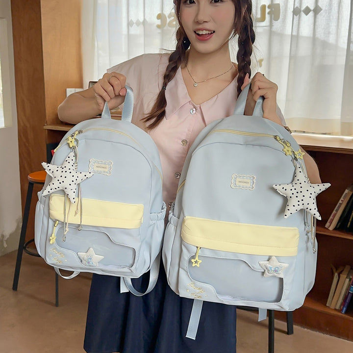 Fun Star-Embellished Backpack Stornfield