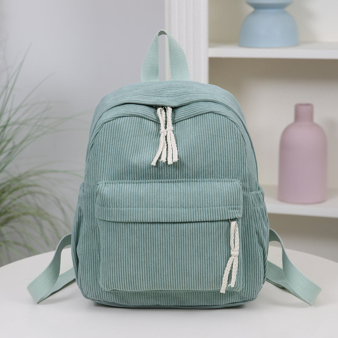 Cord-Backpack with Practical Front Pocket Stornfield