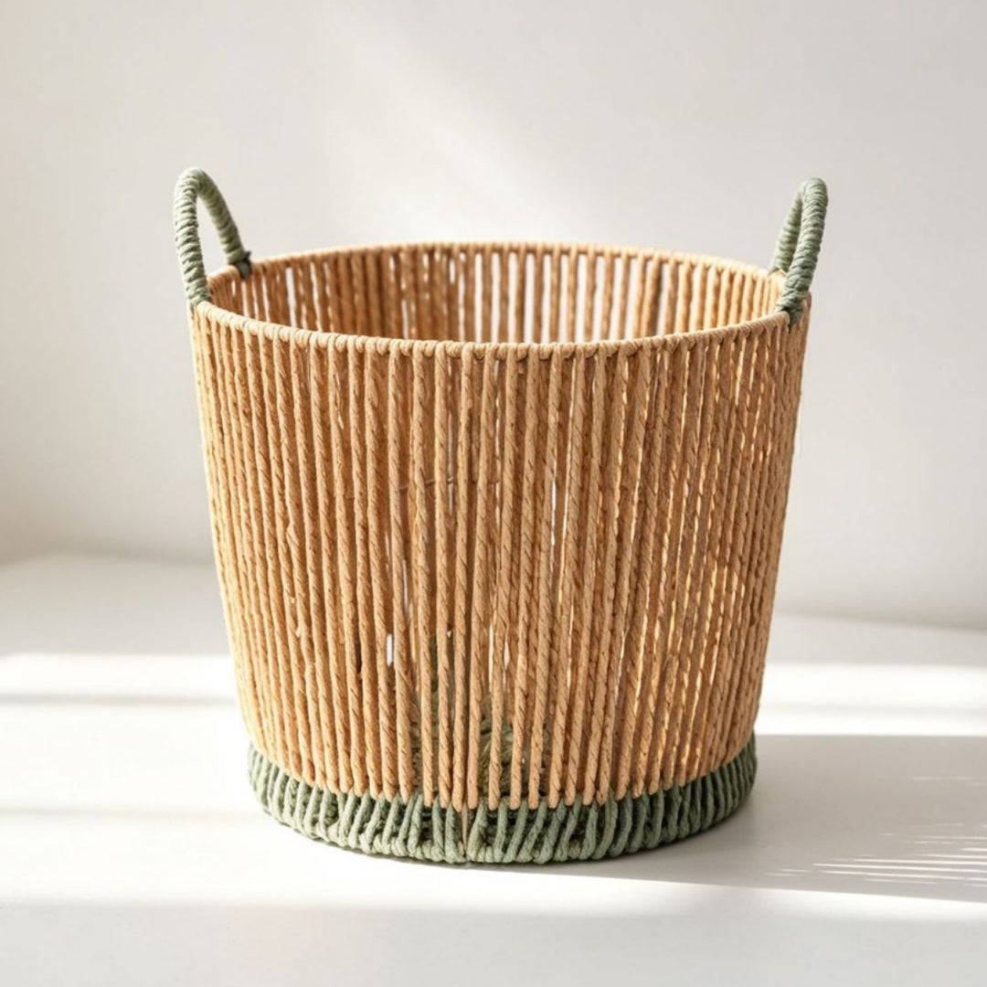 Modern Woven Storage Basket Stornfield