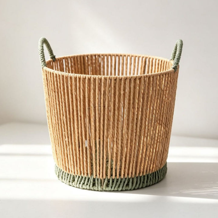 Modern Woven Storage Basket Stornfield