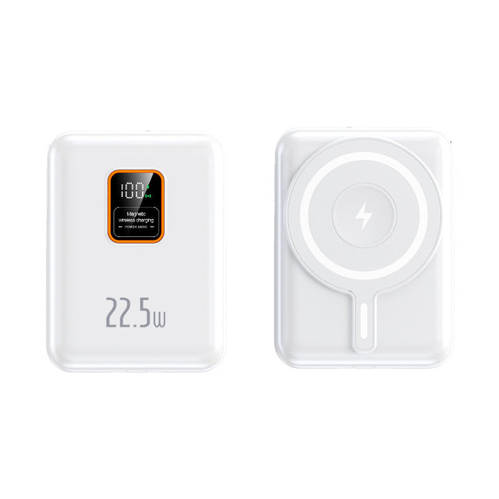 Portable power bank with wireless charging function and digital capacity display Stornfield