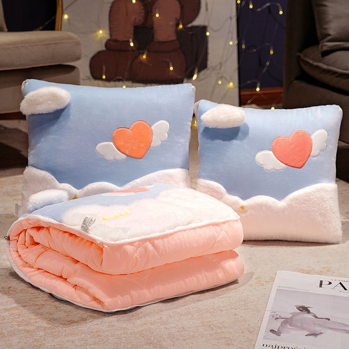 Plush Cushion Set with Cactus Design Stornfield