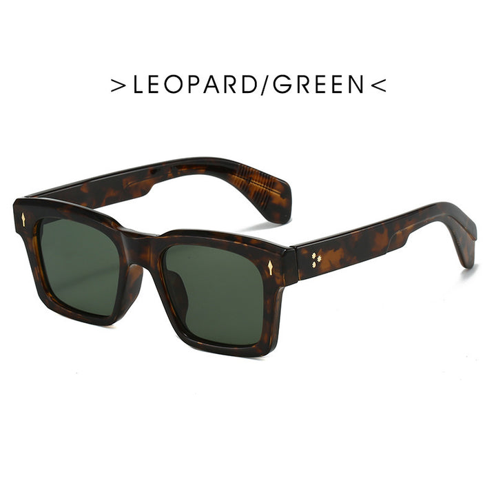 Women's modern sunglasses in claro-geometric design Stornfield