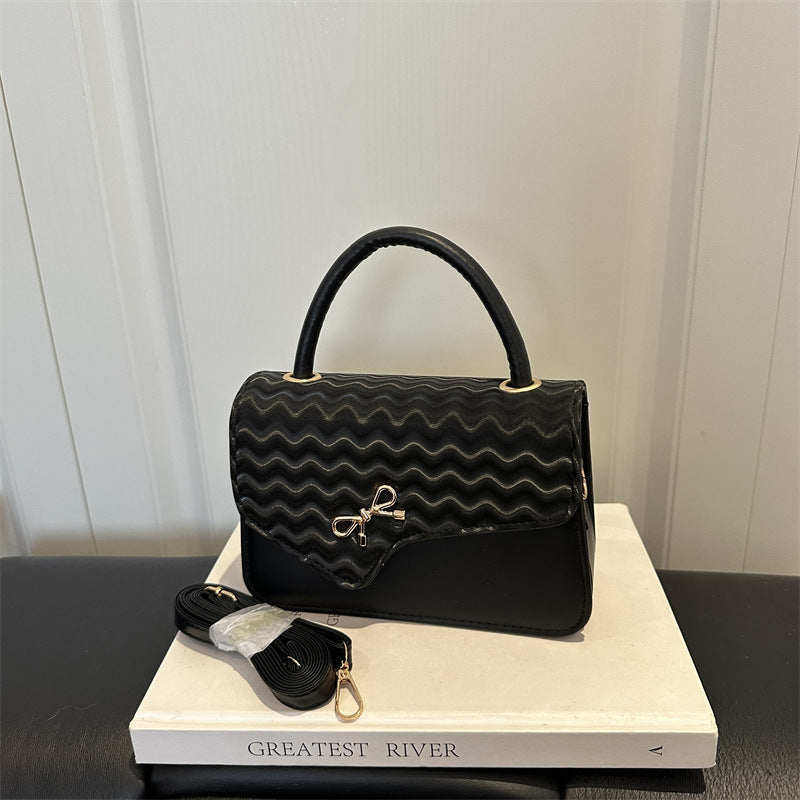 WoChic Textured Handheld Satchel Bag Stornfield