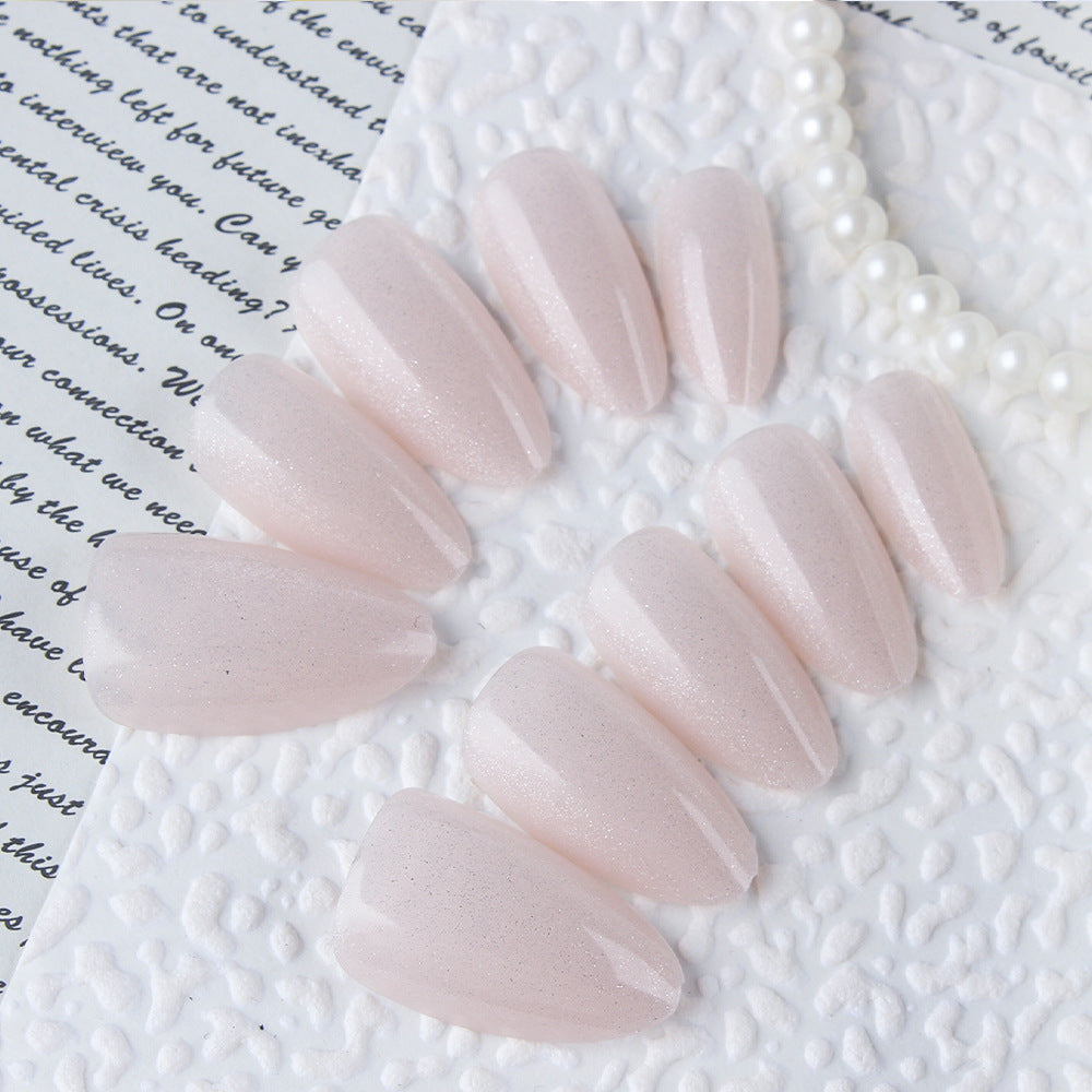 Elegant Glitter Nail Extensions Stornfield