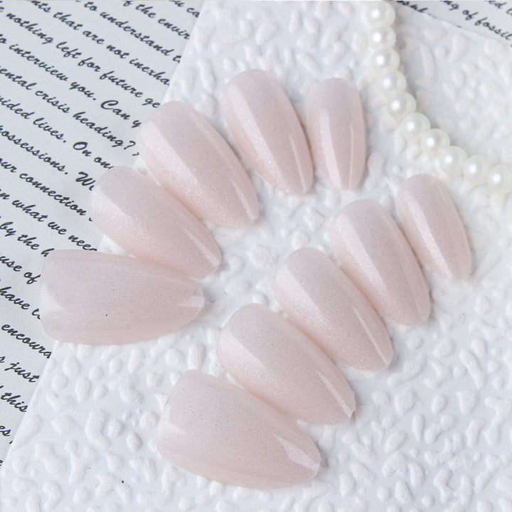 Elegant Glitter Nail Extensions Stornfield