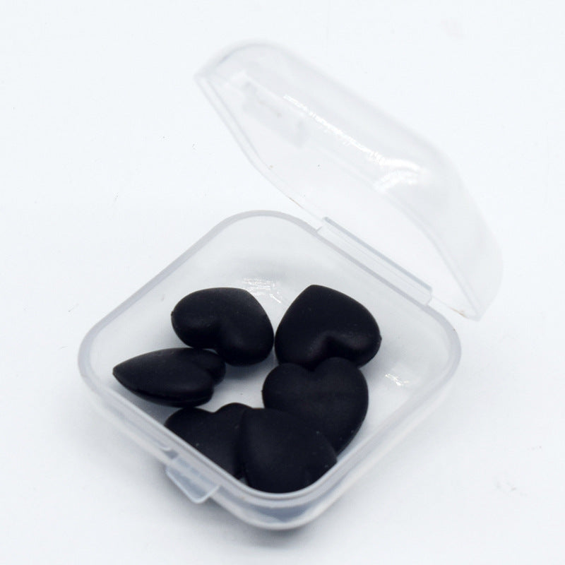 Heart-Shaped Silicone Keychain Holders Stornfield