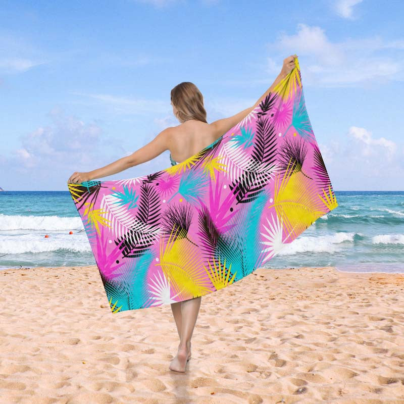 Beach blanket in exclusive mosaic design Stornfield