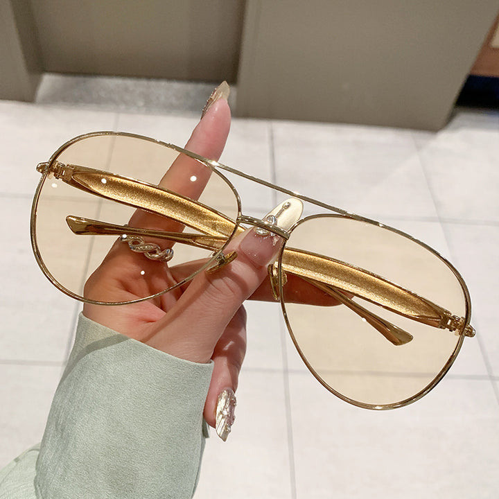 Women exclusive designer glasses with elegant details and high-quality metal frame Stornfield