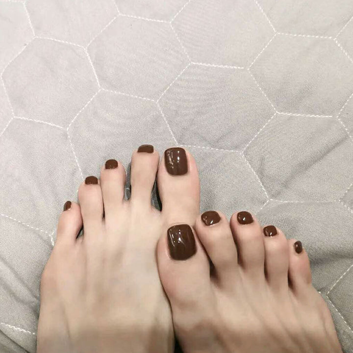 Premium Press-On Toenail Set Stornfield