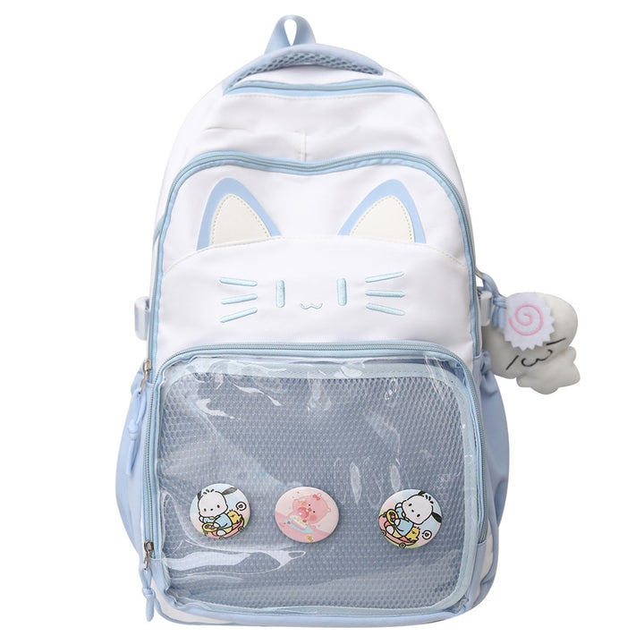 Cute Cat-Themed School Backpack Stornfield