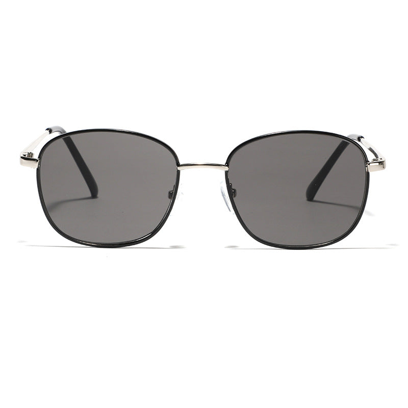 Ladies stylish square sunglasses with elegant metal frame Stornfield