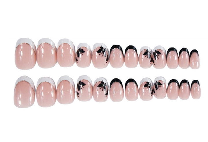 Nail art set with elegant butterfly designs Stornfield