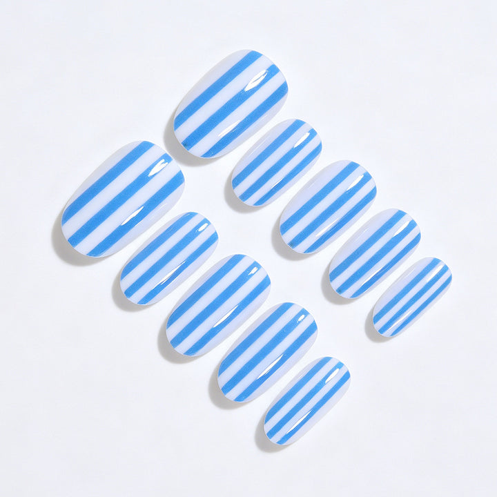 Stylish Striped Nail Art Tips Stornfield