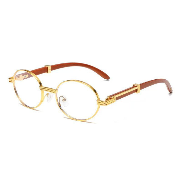 Retro Round Frame Sunglasses