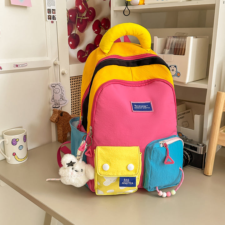 Colorful Multi-Pocket Backpack Stornfield