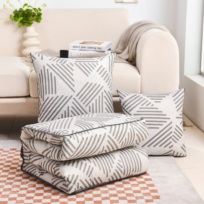 Chevron Pattern Decorative Cushion Set