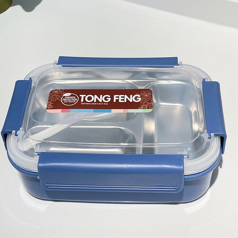 Multi-Compartment Stainless Steel Bento Lunch Box