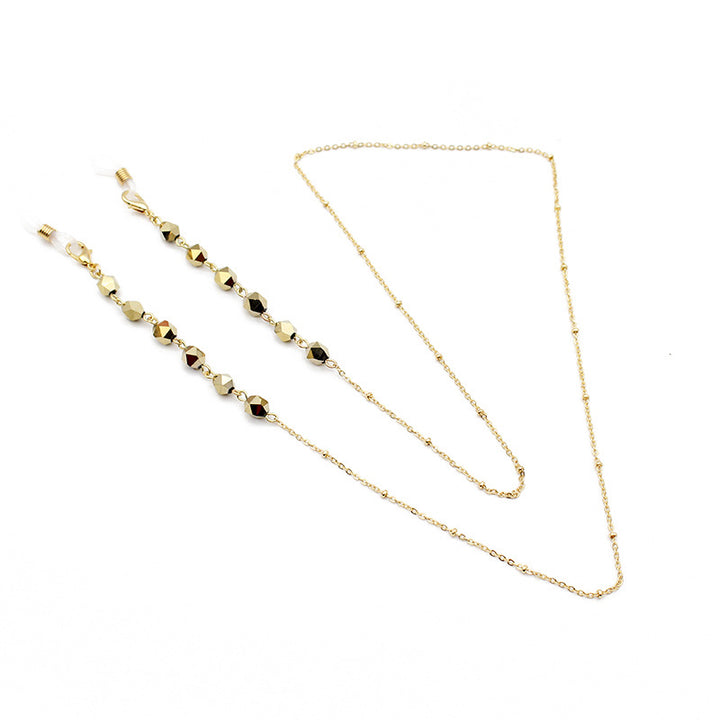 Crystal-Embellished Eyewear Chain Stornfield
