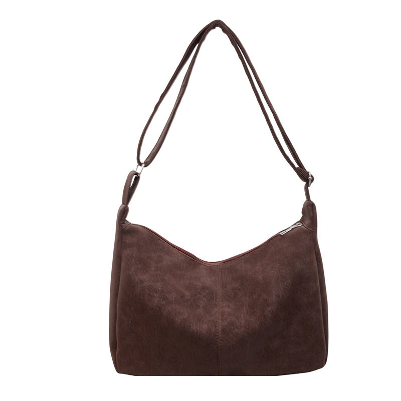 WoSoft Textured Faux Leather Hobo Bag Stornfield