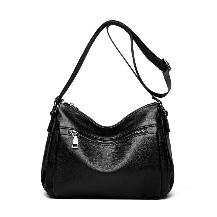 Textured Leather Crossbody Bag Stornfield