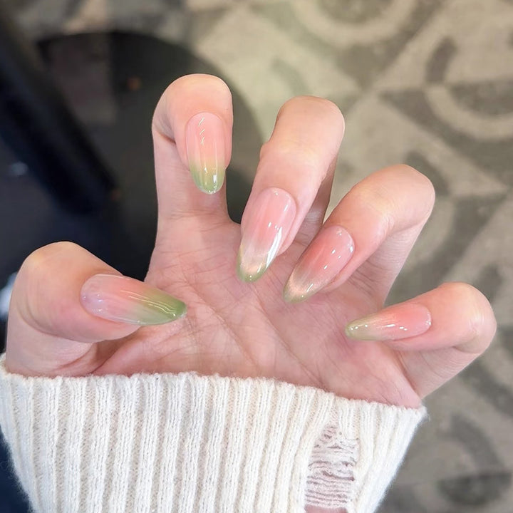 Artistic Nail Extensions with Decorative Elements Stornfield