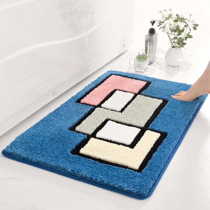 Thick Plush Decorative Bath Mat Stornfield