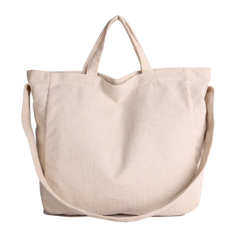 WoSoft Corduroy Tote Bag Stornfield