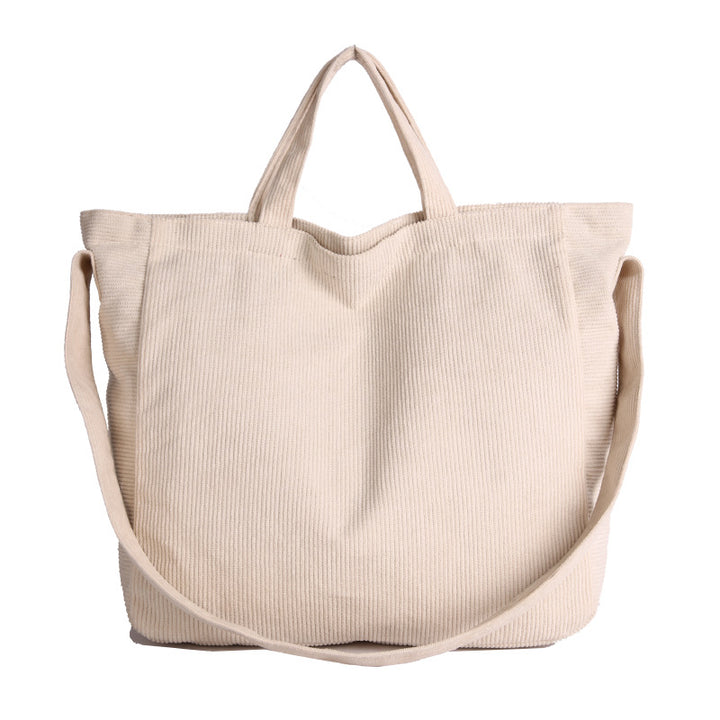 WoSoft Corduroy Tote Bag Stornfield