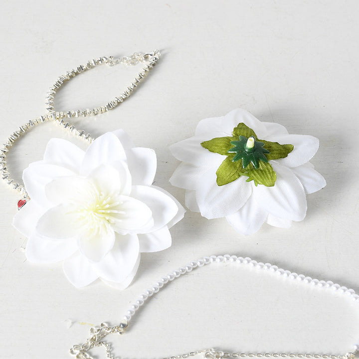 Elegant Silk Floral Hair Accessories