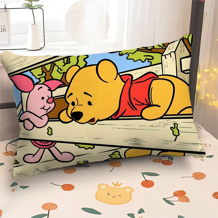 Soft Cartoon-Themed Decorative Throw Pillow