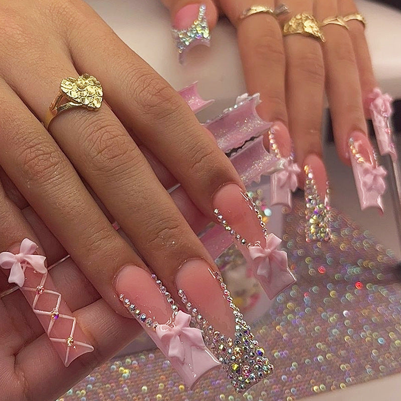 Decorative Press-On Nail Art Set Stornfield
