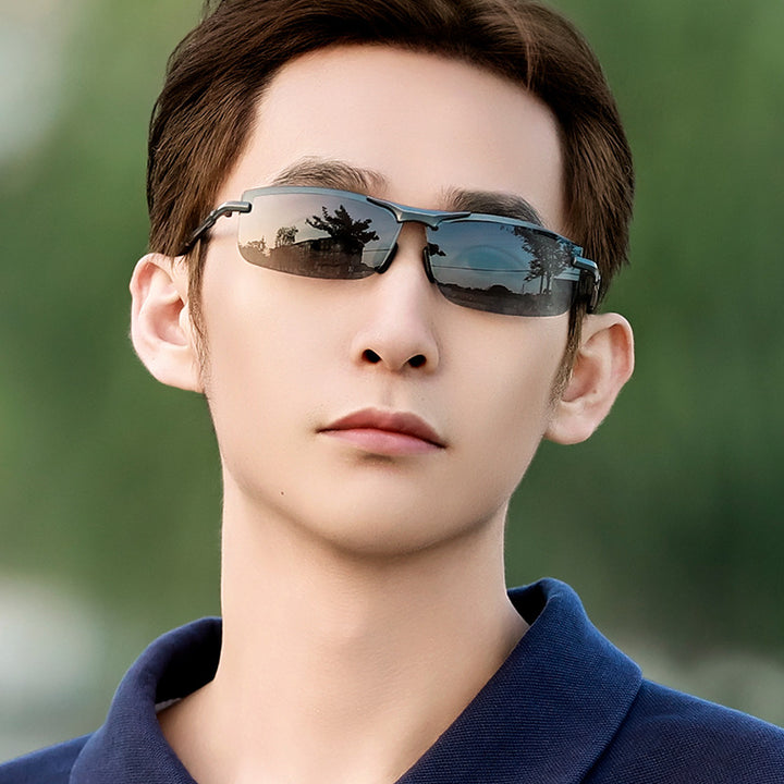 Men's Sporty Sunglasses with Ergonomic Design and Polarized Lenses Stornfield