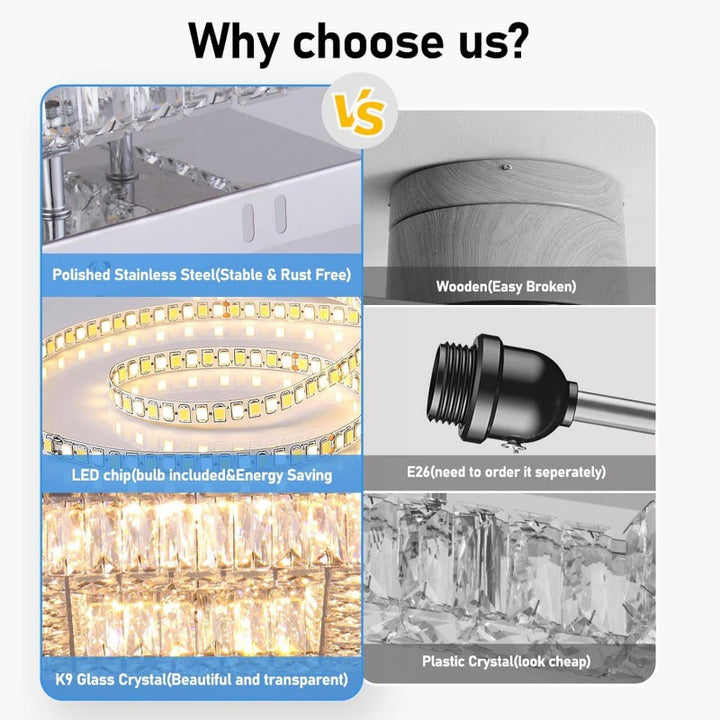Modern Decorative Crystal Wall Light Fixture