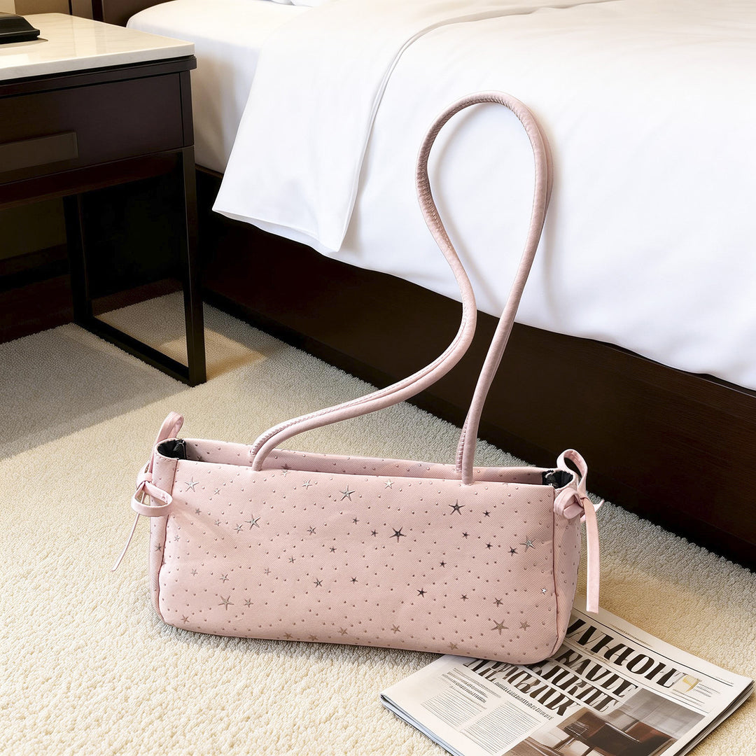 WoStar-Patterned Compact Shoulder Bag Stornfield