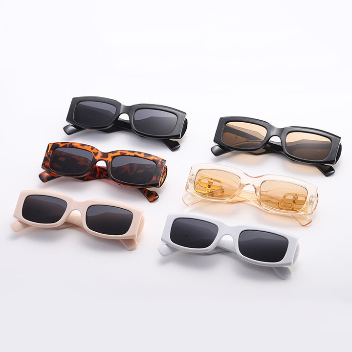 Women's fashionable square sunglasses with luxurious frame accents Stornfield