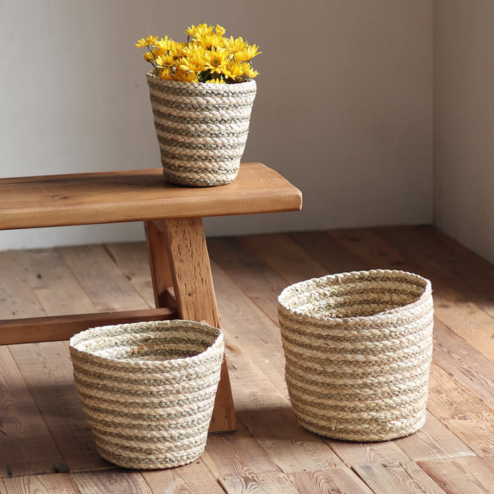 Natural decoration basket Stornfield