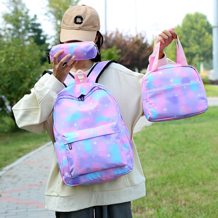 Colorful Multi-Piece Backpack Set Stornfield