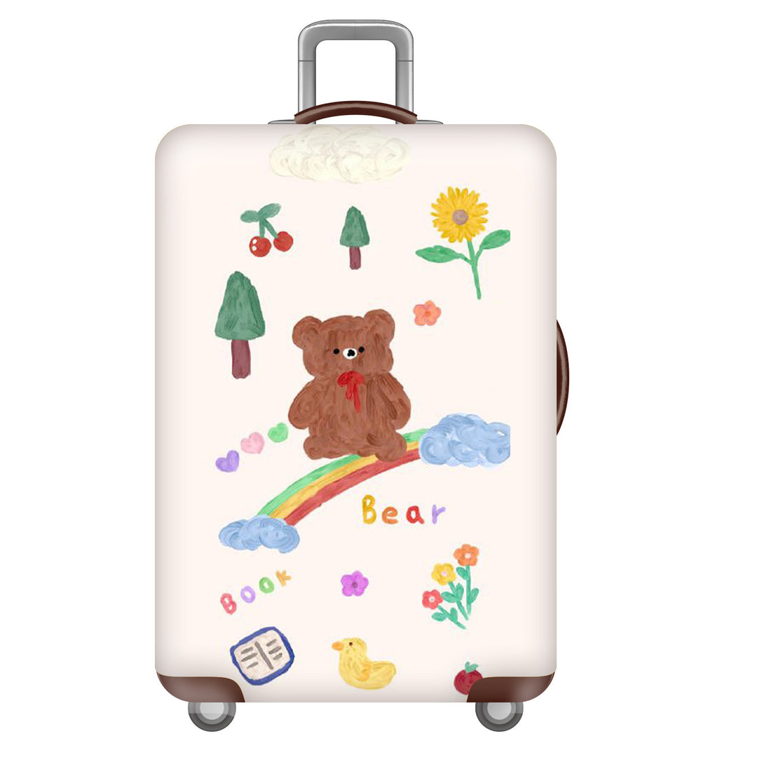Women's Hard Shell Suitcase with Cheerful Stornfield Design