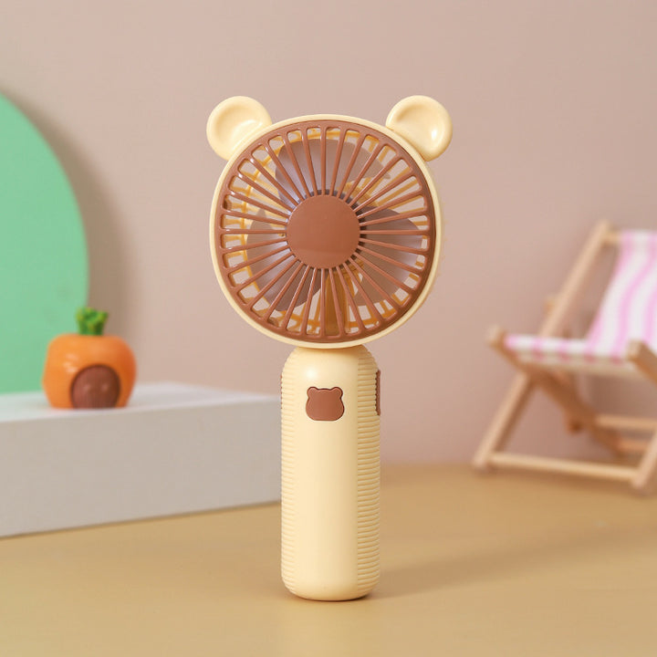 Women’s portable hand-held fan in cute bear design Stornfield
