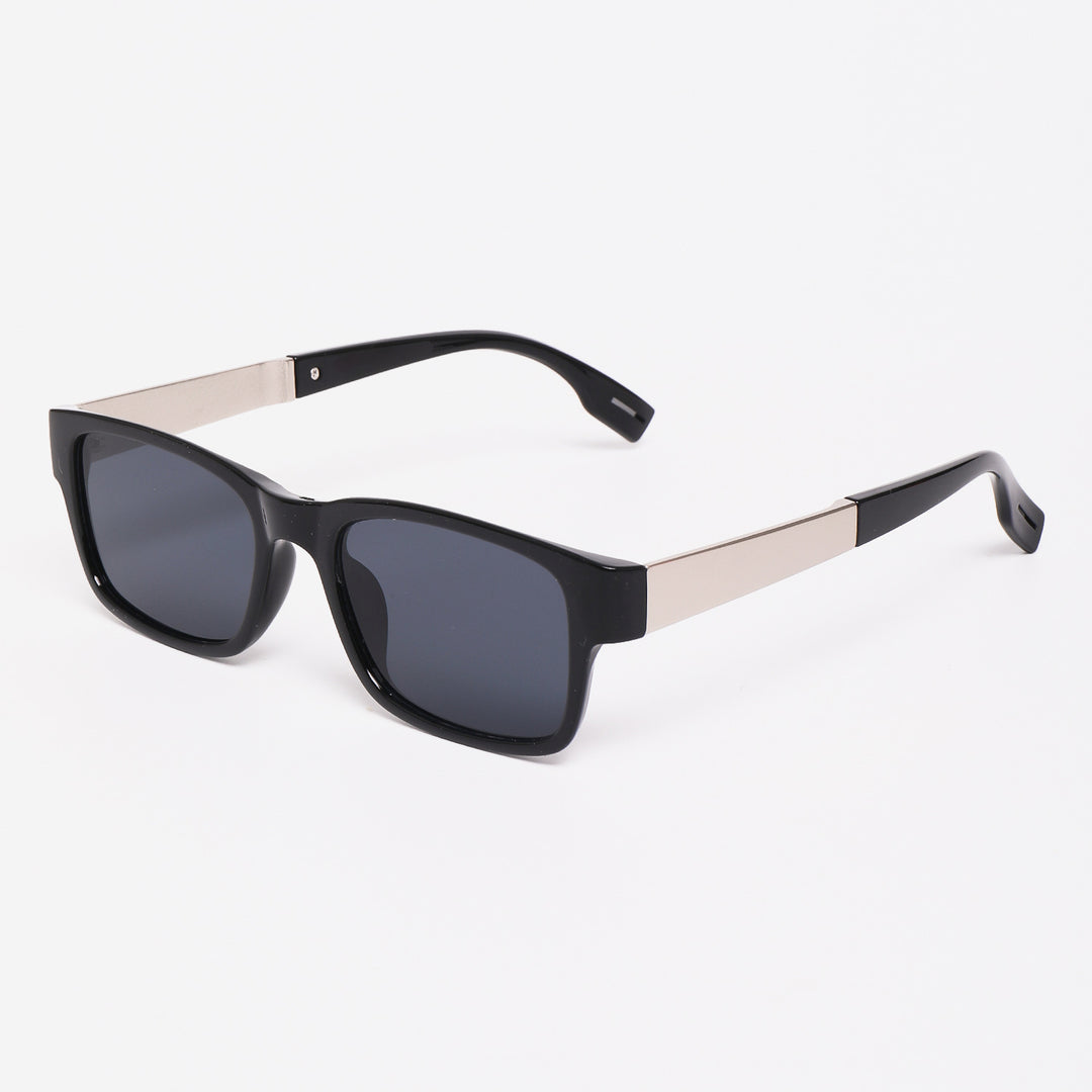 Ladies stylish sunglasses with blacked-out frame and polarizing lenses Stornfield